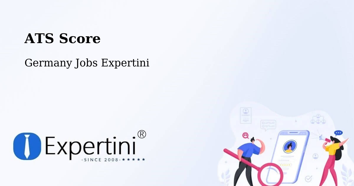 Resume ATS Score & Job Description Match Tool – Zielitz - Germany Jobs Expertini
